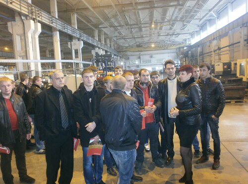 Excursion of the 4th year students-engineers to Kirovograd